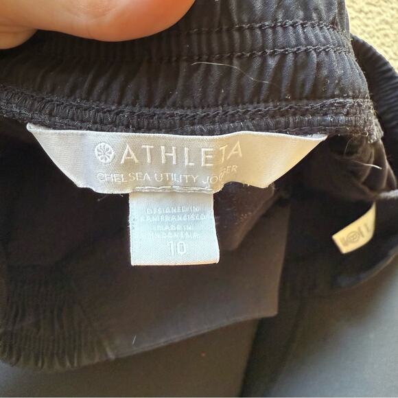 Athleta Chelsea Utility Jogger in Black Size 10 - Picture 3 of 3